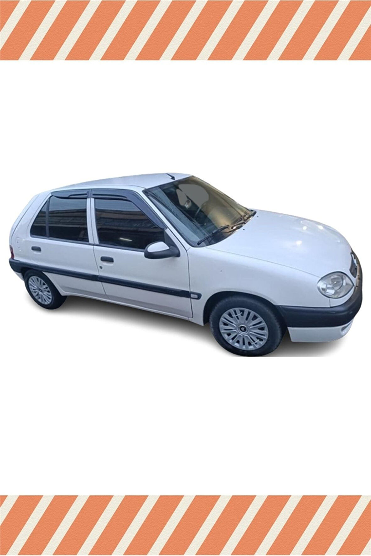 Citroen Saxo Tüm 4'lü Mügen Tip Cam Rüzgarlığı