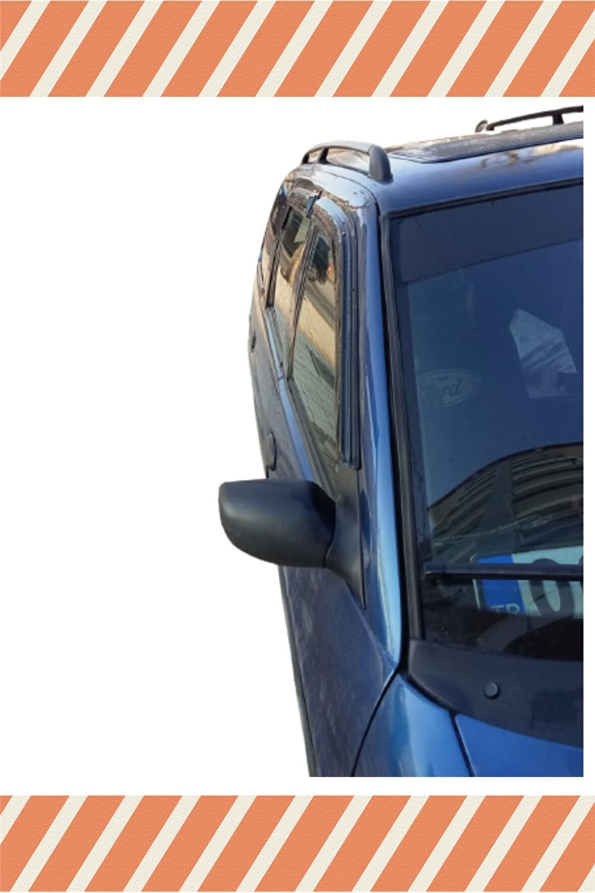 Ford Escord Stw Tüm 4'lü Mügen Tip Cam Rüzgarlığı