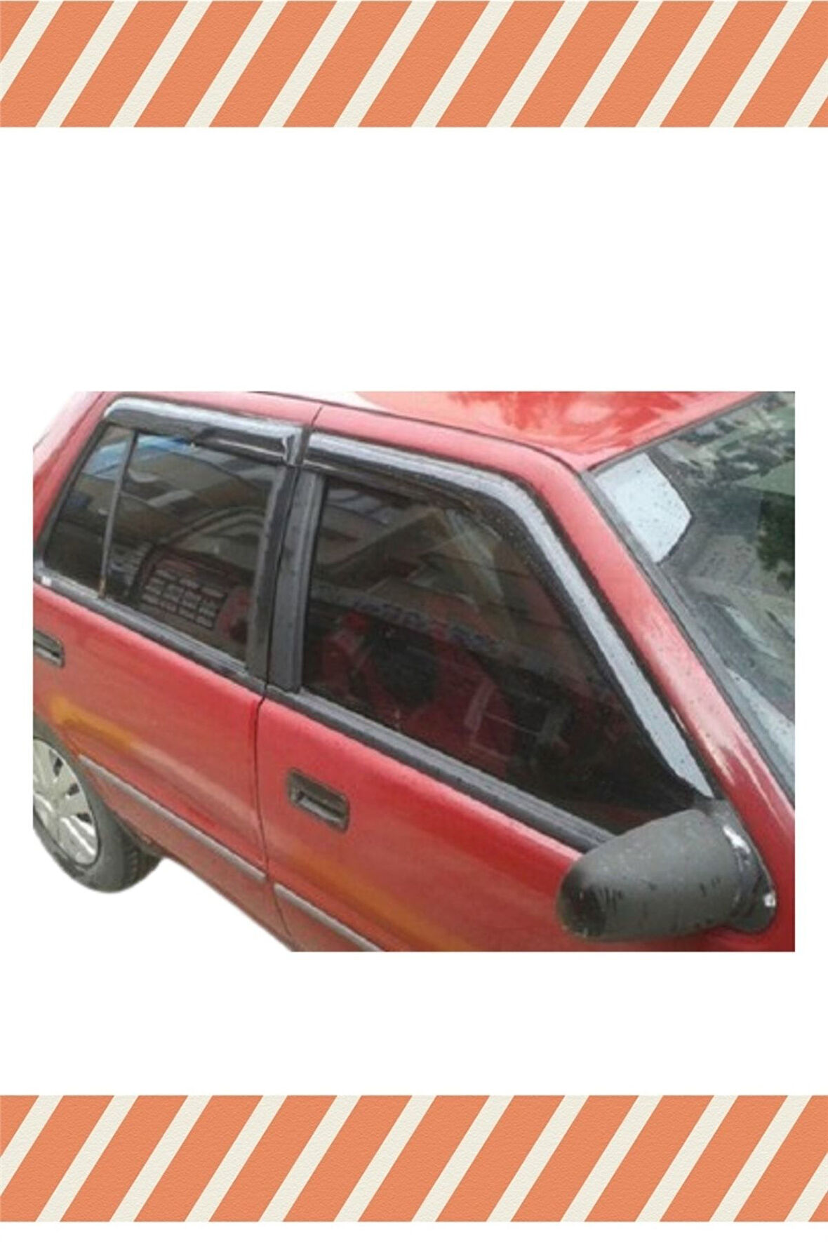 Hyundai Excel Tüm 4'lü Mügen Tip Cam Rüzgarlığı