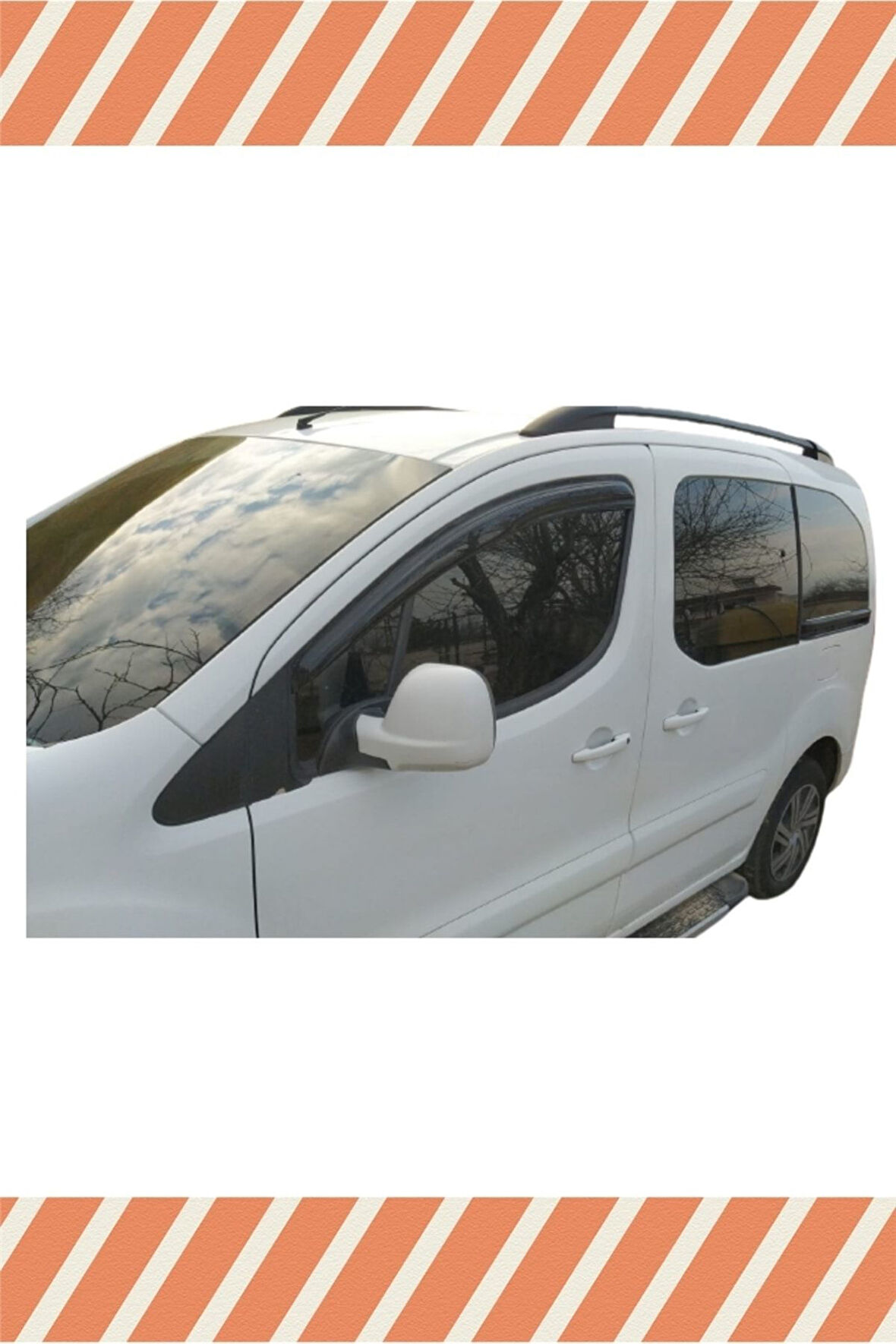 Citroen Berlingo 2008-2018 2'li Mügen Tip Cam Rüzgarlığı