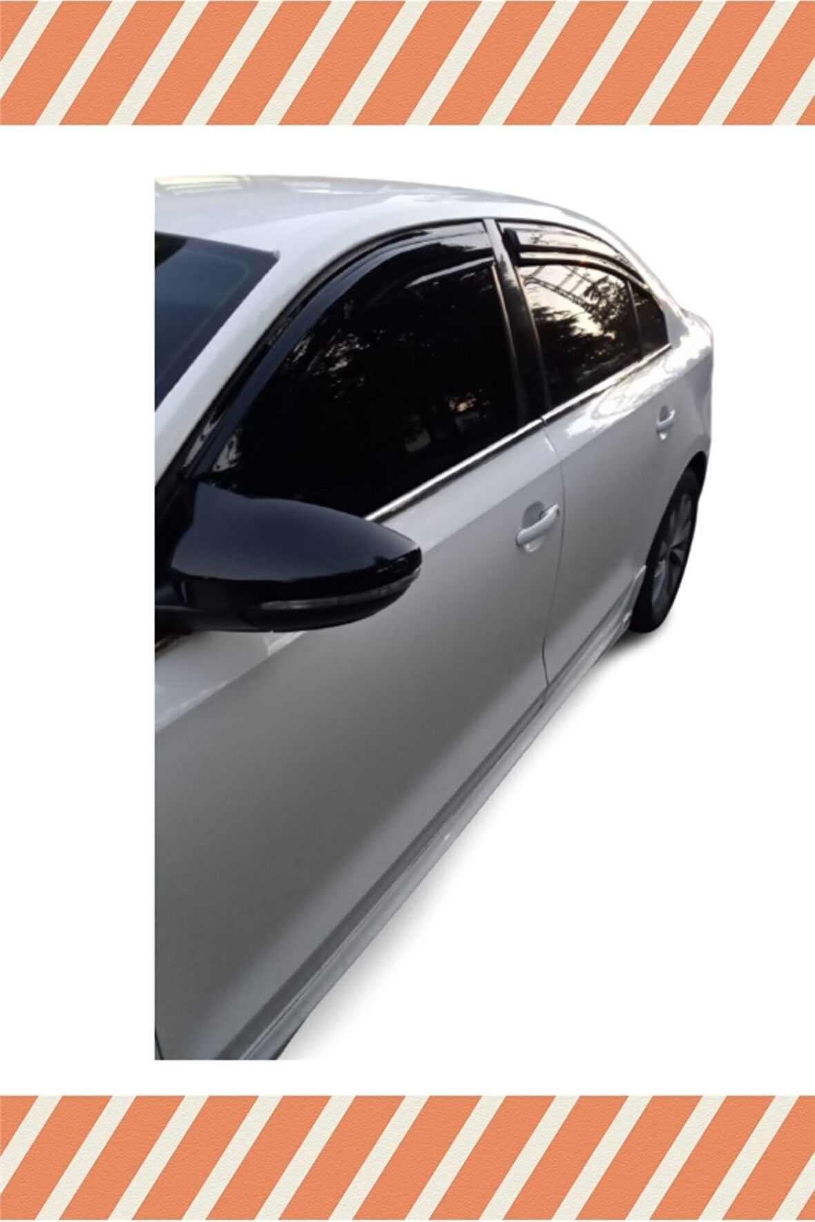 Volkswagen Jetta 2011 Ve Sonrası 4'lü Mügen Tip Cam Rüzgarlığı