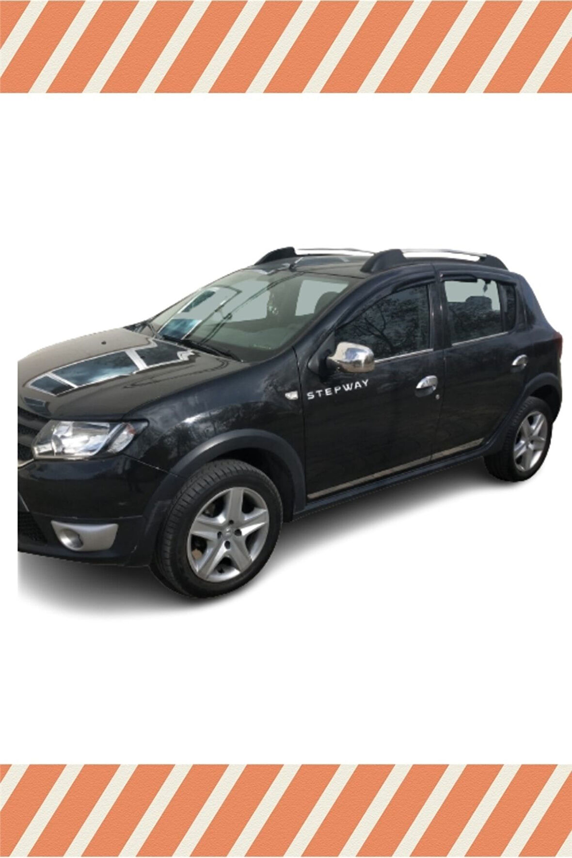 Dacıa Stepway 2013 -2020 4'lü Mügen Tip Cam Rüzgarlığı