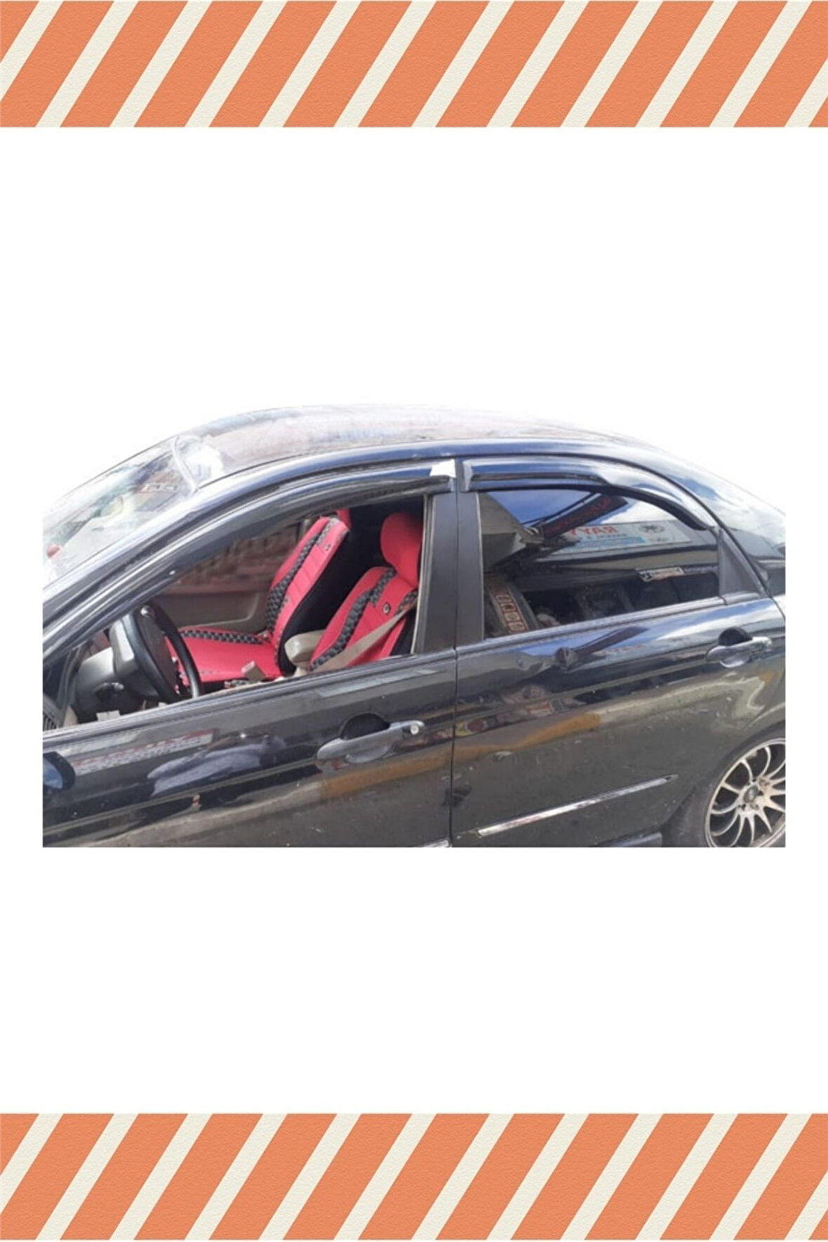 Kıa Cerato 2004-2009 4'lü Mügen Tip Cam Rüzgarlığı