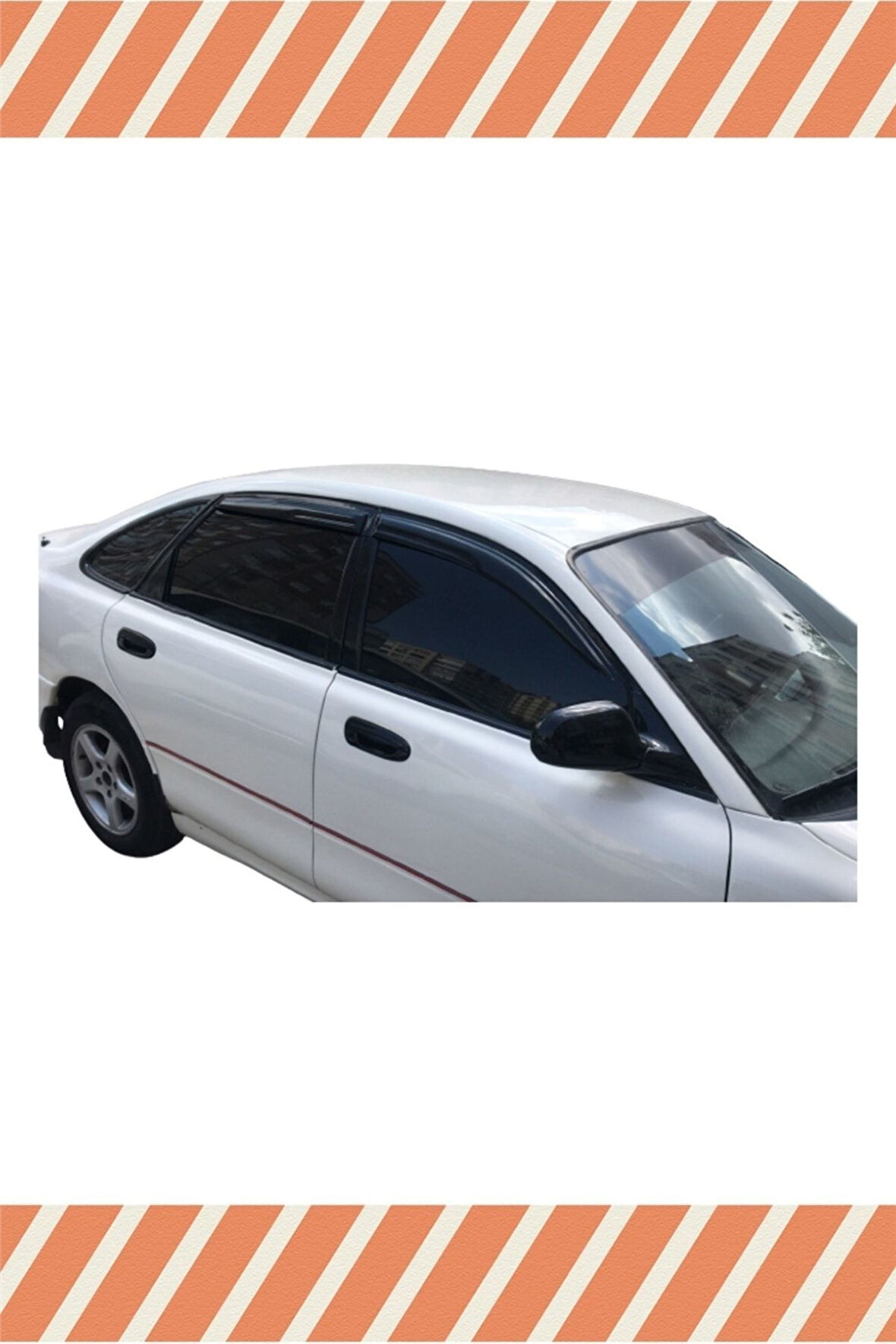 Mazda 626 Hb 1992-1997 4'lü Mügen Tip Cam Rüzgarlığı