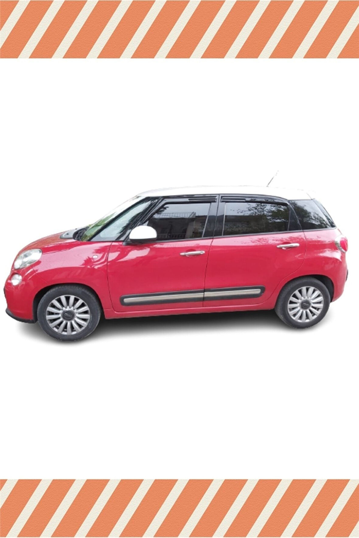 Fıat 500 L Tüm 4'lü Mügen Tip Cam Rüzgarlığı
