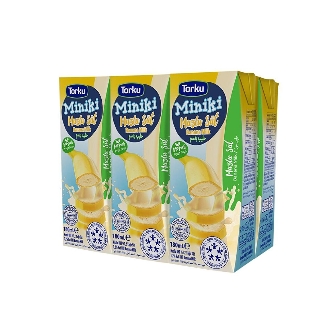 Torku Miniki Muzlu Süt 180 Ml X 6 Adet