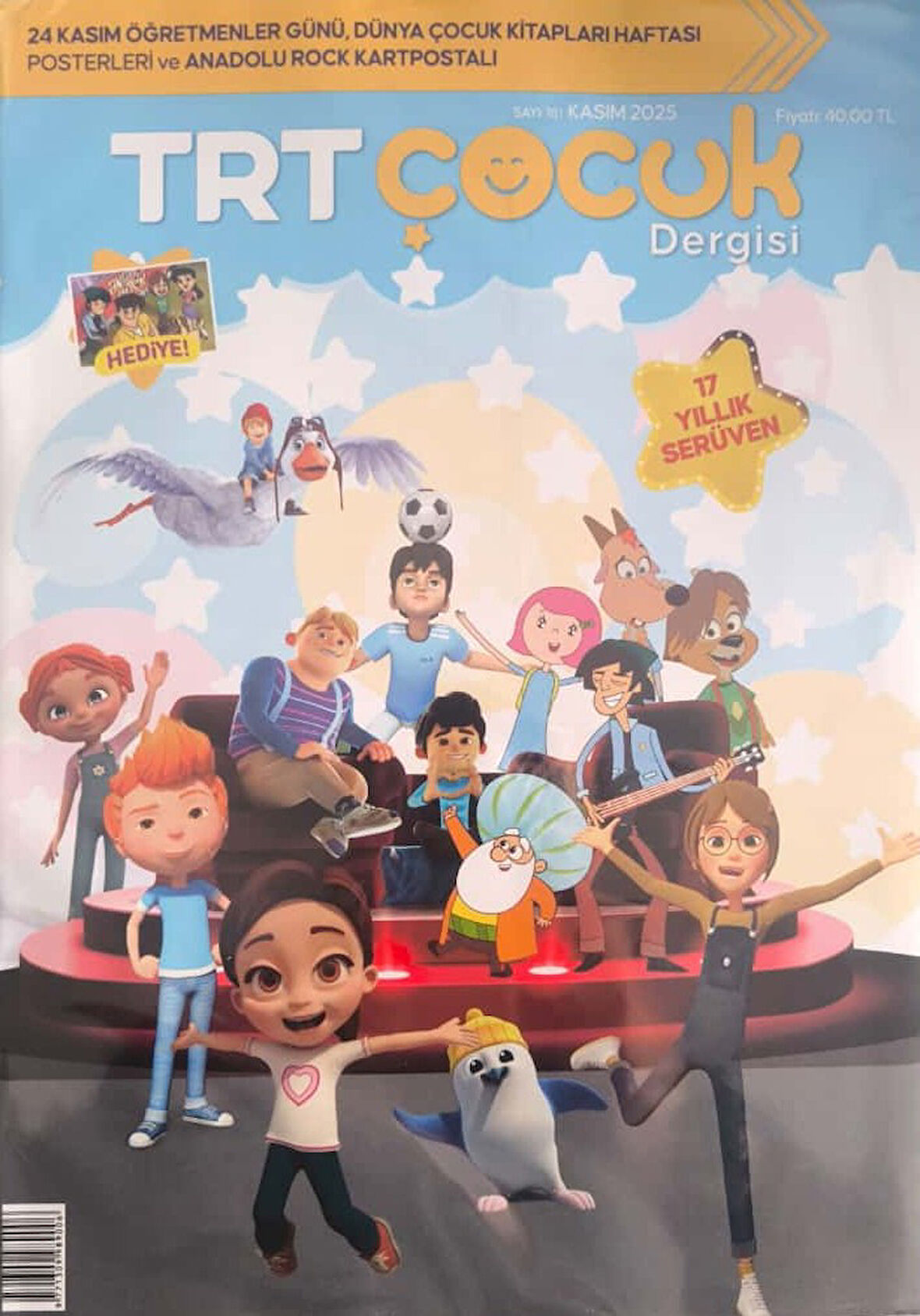 TRT Çocuk Dergi Kasım 2025