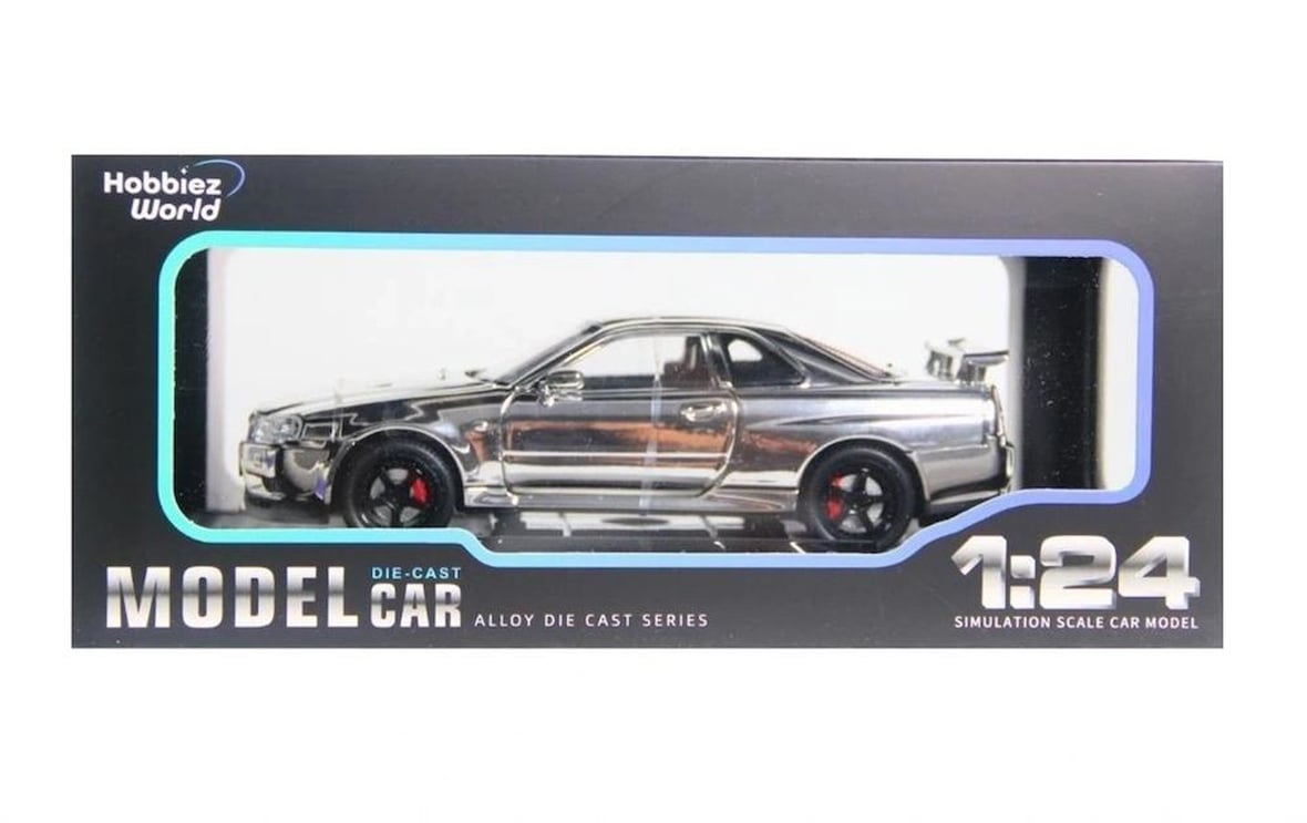 Miniklabtoys 1901-300 Hobbiez World 1/24 R34 Shinny Colors