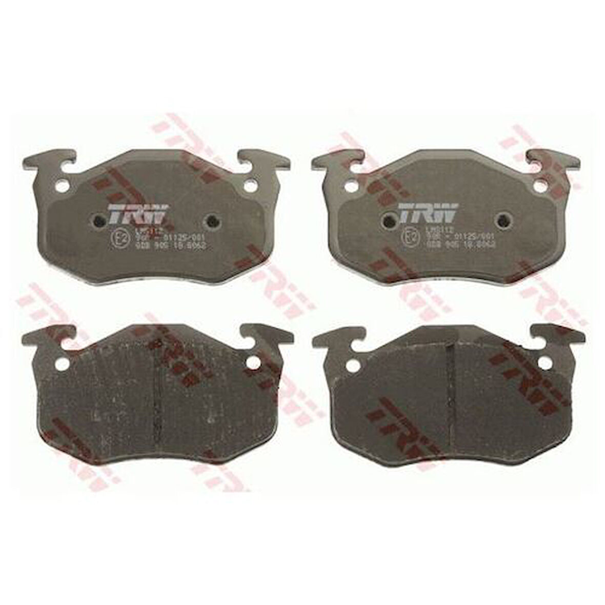 TRW GDB1305 Arka Fren Balatası Renault 9 Renault 11 Renault 19 Clio I II Megane I Symbol Saxo Xsara P306 P309 1.6 1.8 2.1 4252.71