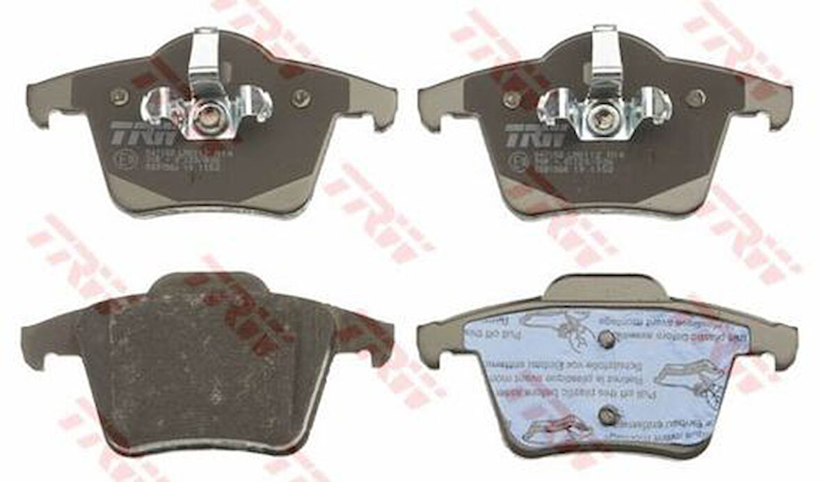 TRW GDB1566 Arka Fren Balatası Volvo Xc 90 T6 2.5T D5 06.02- 274330