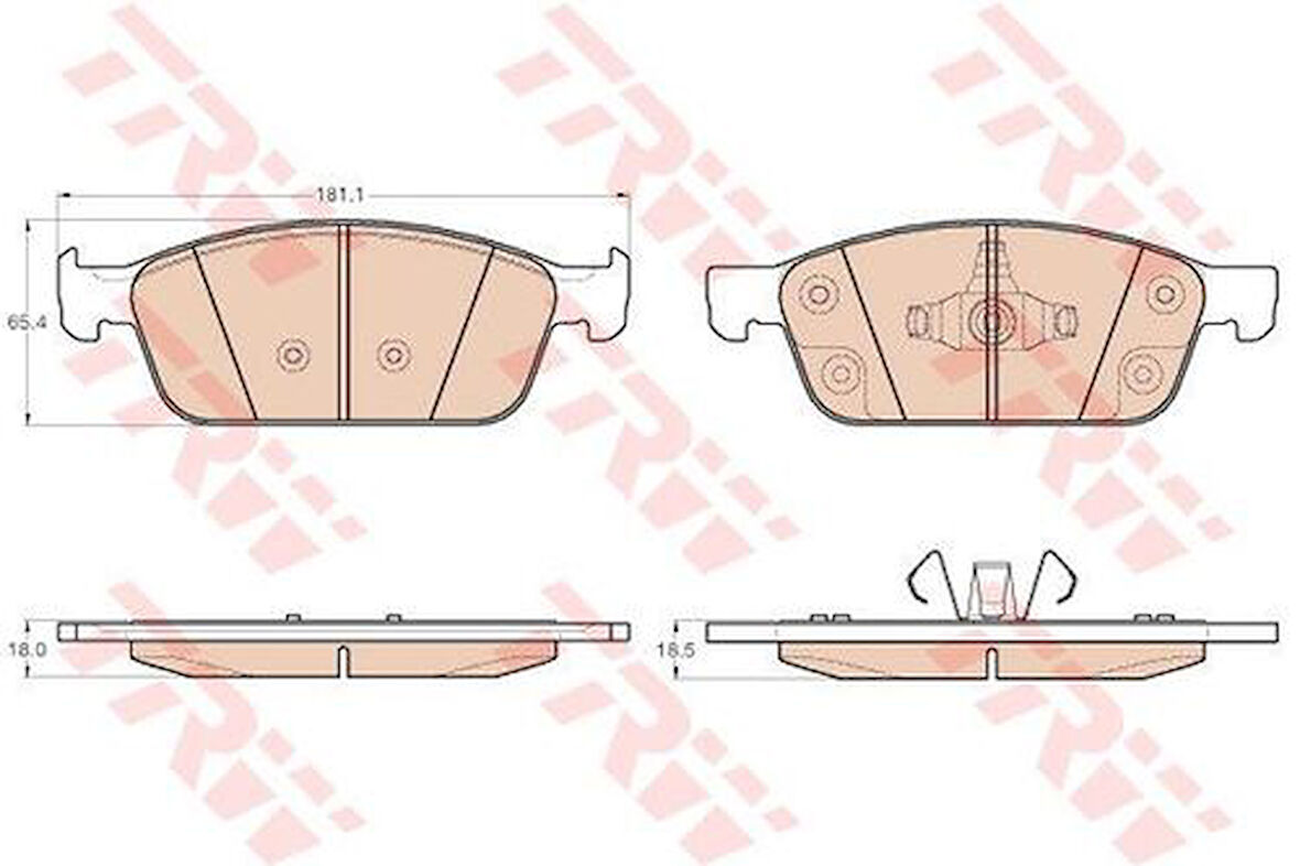 Trw Gdb2009 Ön Fren Balatası Yenı Connect Chc 1.6 1.5 Tdcı 15> C-Ma06>11 10> C-Ma06>11 03> Kuga 13> Kuga 08> Kuga II 13> Transıt Connect Tc7 06>14 13> Transıt Connect 13> Mazda 3 03> Mazda 3 09> Mazda 5 05> Mazda 5 10> S40 04> V40 12> V50 04> C30 06>