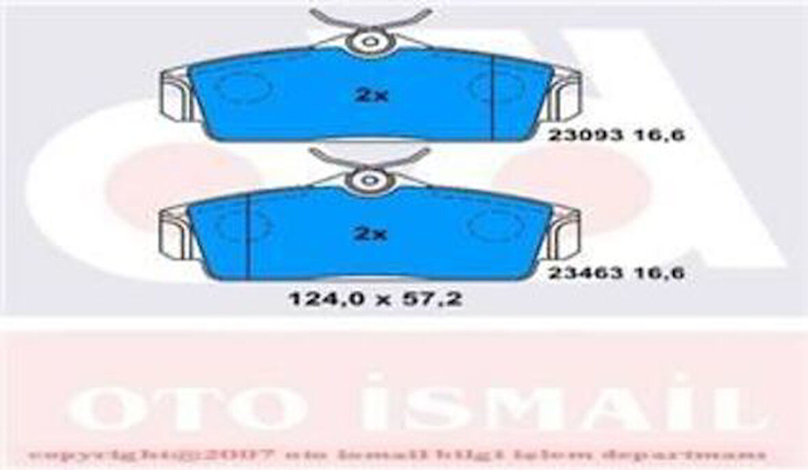 TRW GDB3168 Ön Fren Fren Balatası Nissan Almera 00-10 Primera P11 96-01 Düz Tip 410602F525