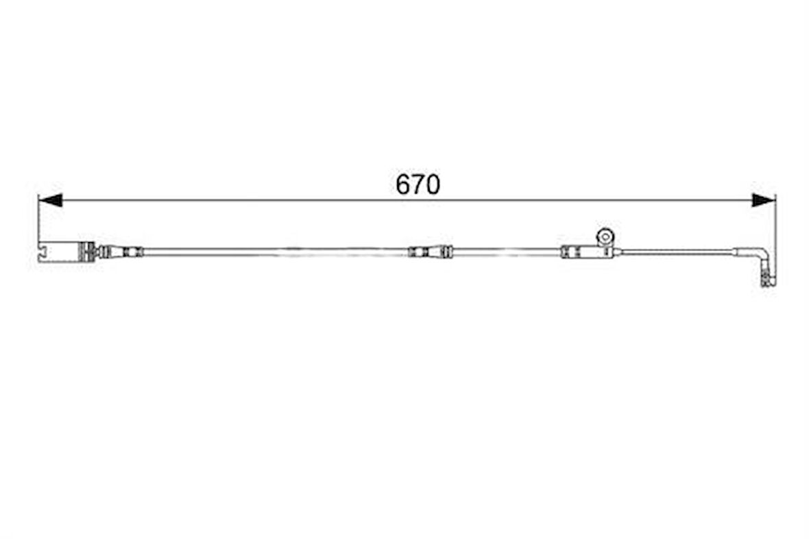 TRW GIC187 Balata Fişi Ön BMW E60 E63 E63 34356768595