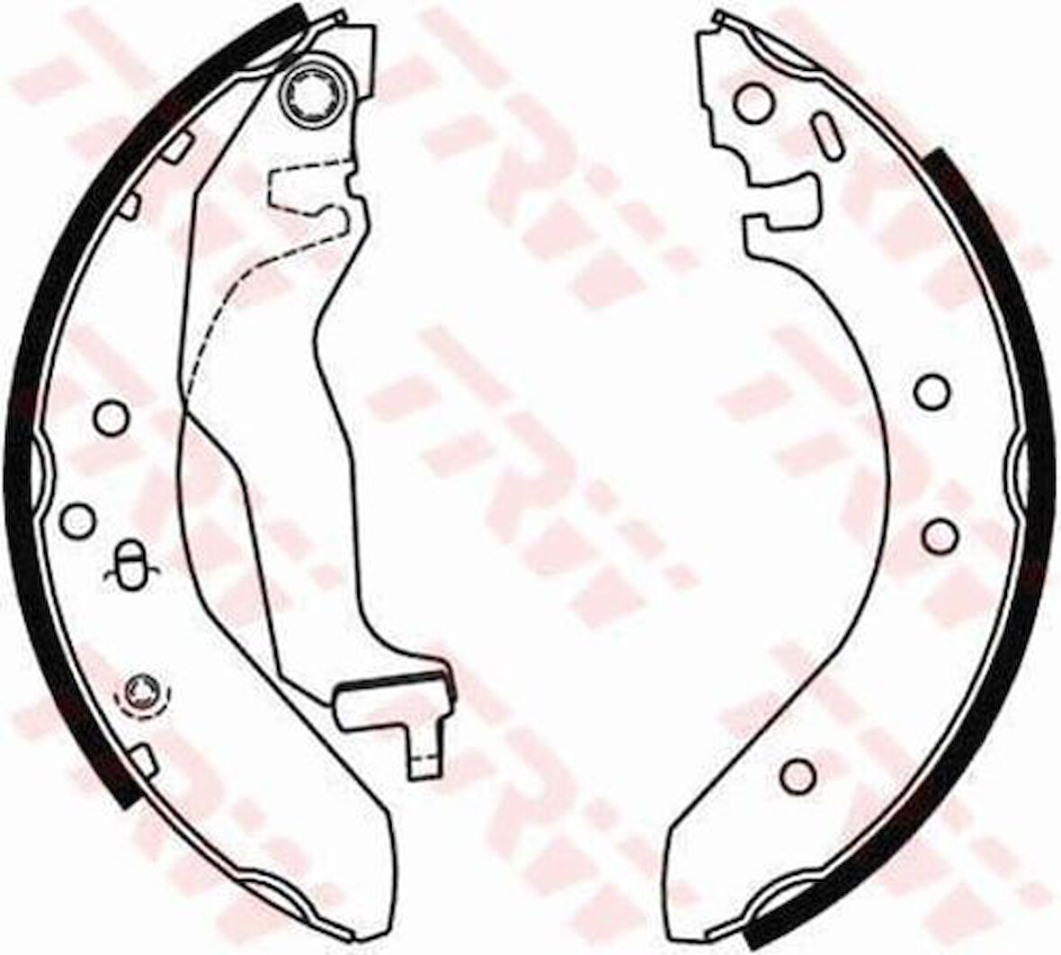 TRW GS6246 Arka Fren Balatası Pabuç Honda Civic VI 96-00 SFS100090