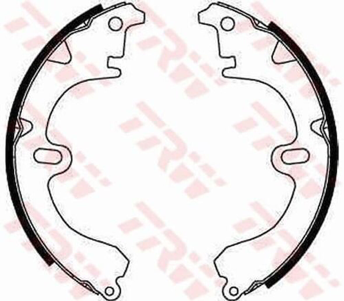 TRW GS8224 Arka Pabuç Balata Corolla 83-92 Gs8224 4763016010