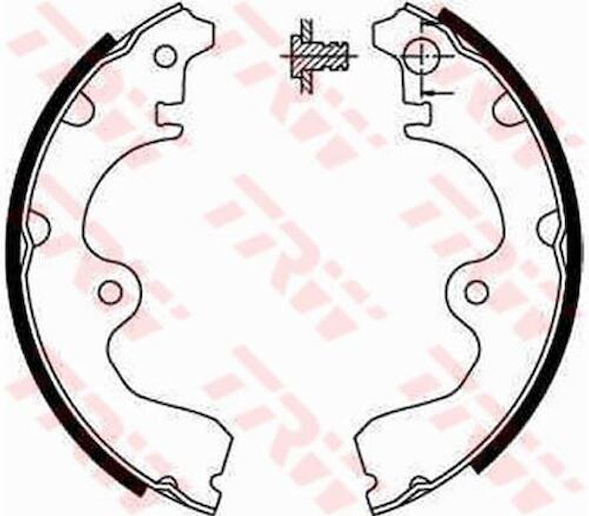 TRW GS8528 Arka Fren Balatası Pabuç BMW E36 M40 M42 34219067127
