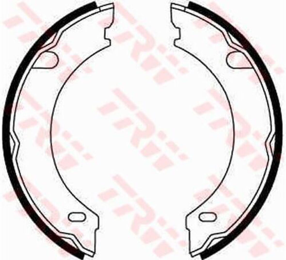 TRW GS8621 El Fren Pabuç Balata Volvo 740-760 780 940 960 S90 V90 160X25 13877980