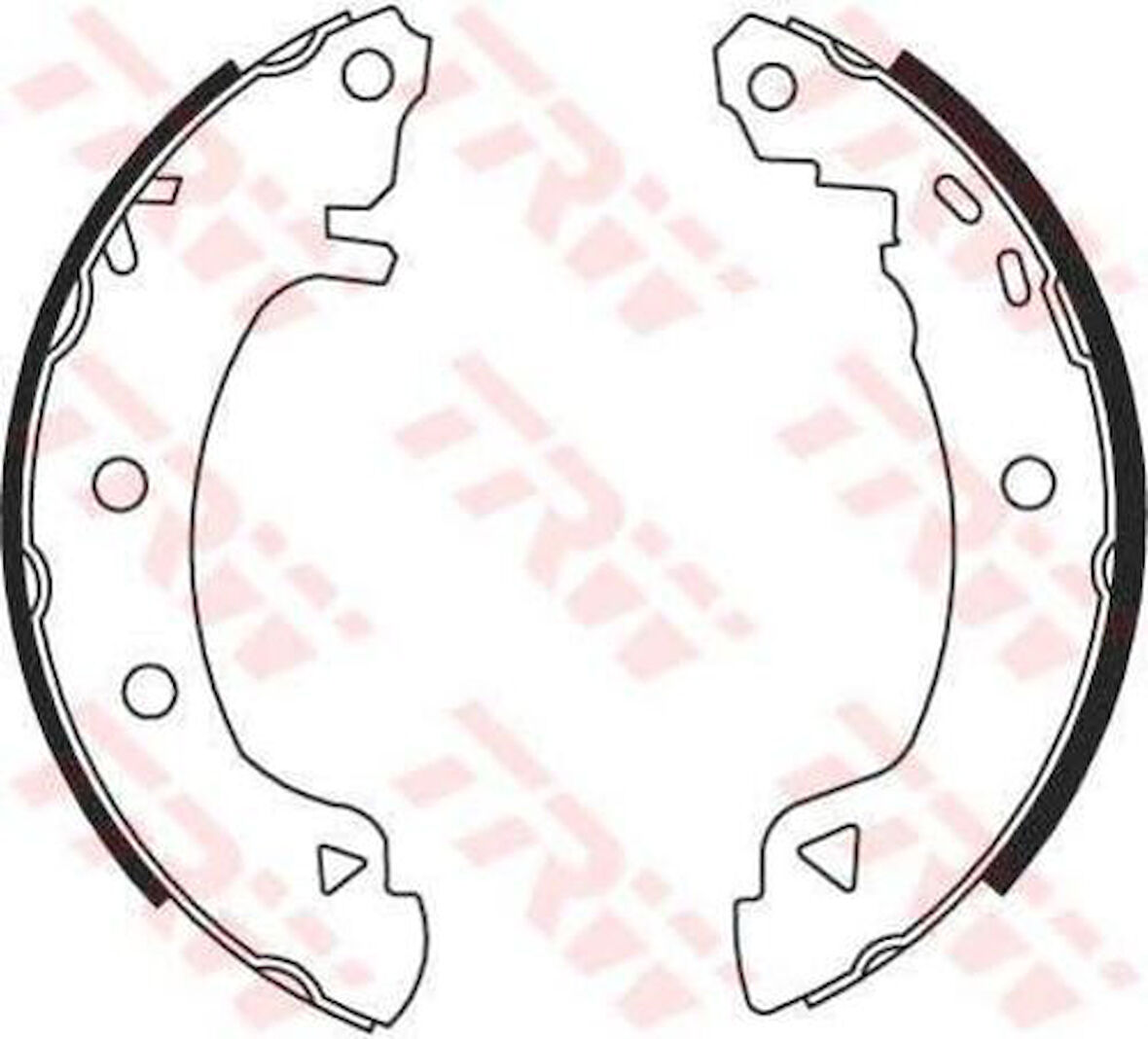 TRW GS8631 Arka Fren Balatası Pabuç Brava Bravo Marea Alfa Romeo 145 145 9947106