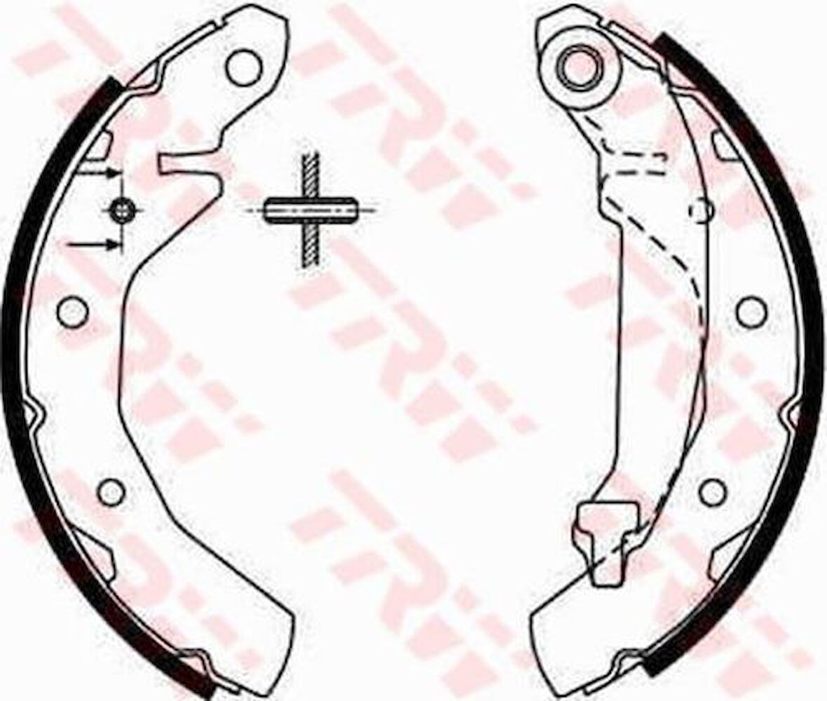 TRW GS8645 Arka Fren Balatası Pabuç Matiz 0.8 09 00-1.0 11 02-Spark 96268686