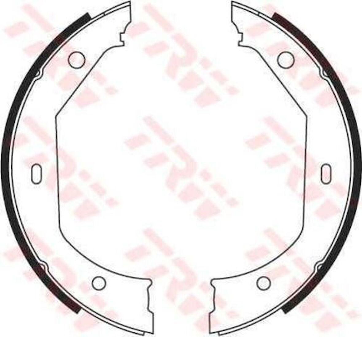 TRW GS8656 El Fren Balatası BMW E39 E46 F30 E81 E87 E88 E82 F22 F87 E90 E93 E92 E90 34416761292