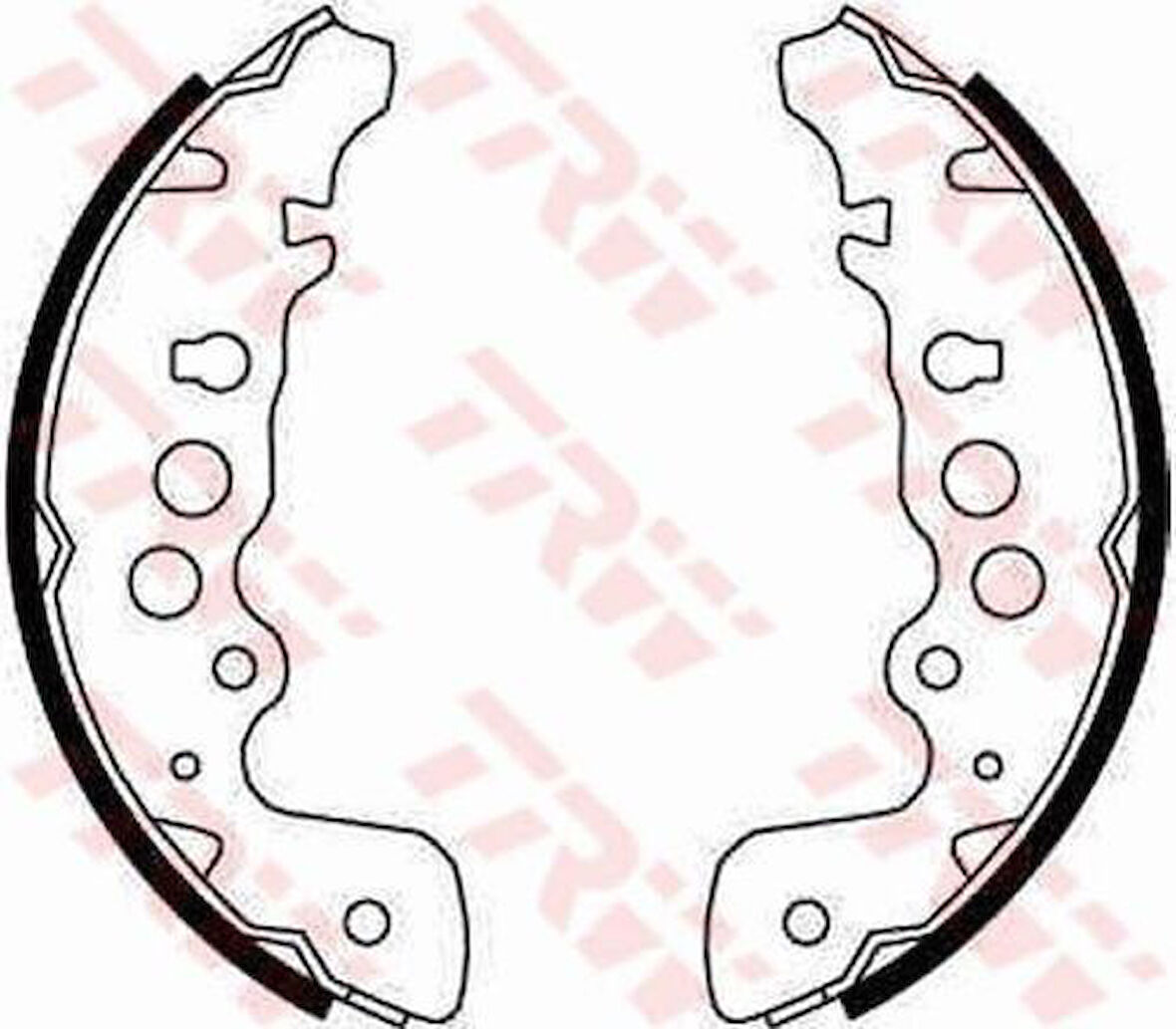 TRW GS8670 Arka Fren Balatası Pabuç Suzuki Grand Vitara 2.0 2.5 98-02 5320065D01