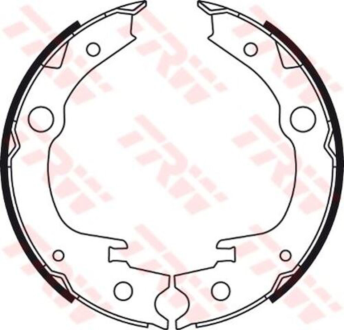TRW GS8723 El Fren Balatası Toyota Corolla 02-07 Yaris 99-05 Avensis 03-08 Celica 99-05 Prius 00-09 172x32 449505040