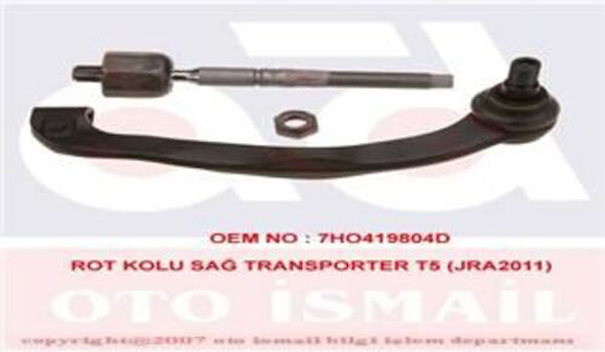 TRW JRA545 Komple Rot Kolu Sağ Multivan T5 2003 Transporter T5 2003 7E0419804