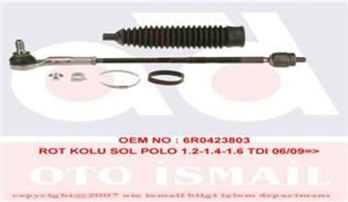 TRW JRA577 Rot Kolu Sol Polo Set Rot Başlı 1.2-1.4-1.6 TDI 06 09 6R0423803A