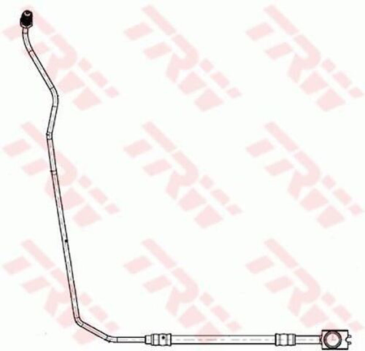 TRW PHD945 Fren Hortumu Sol Arka Passat 97-05 Superb 02-08 A6 98-04 8E0611763K