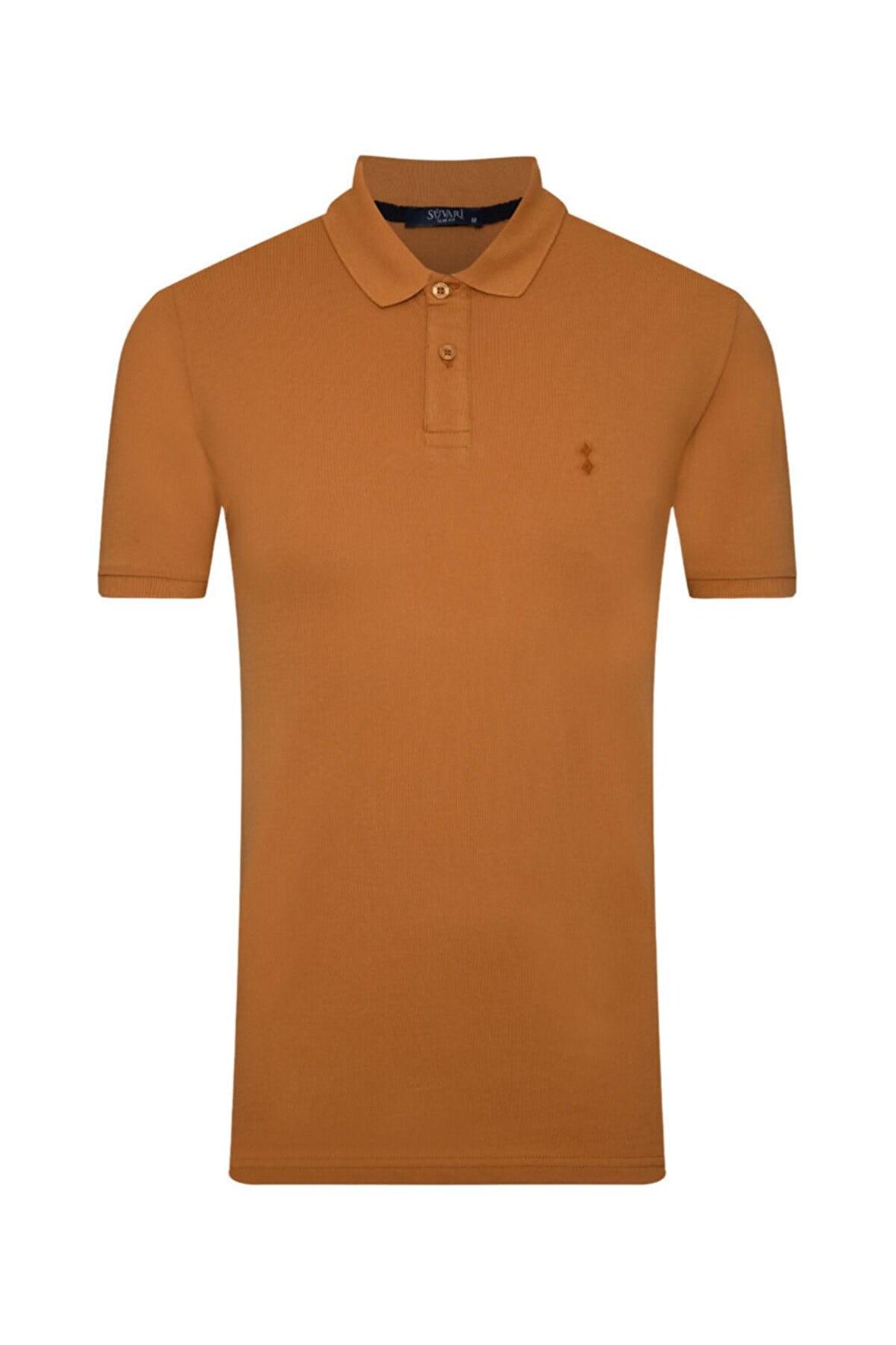 Erkek Turkuaz Slim Fit Polo Yaka Tişört