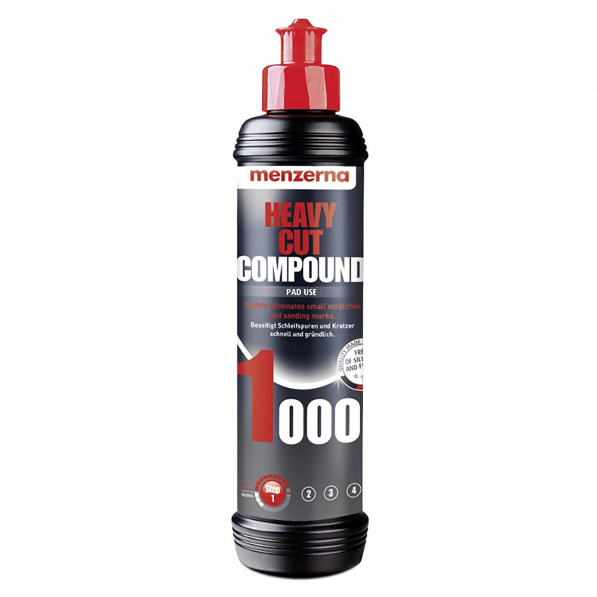 Menzerna Heavy Cut Compoud 1000 - Çizik Çıkarıcı Pasta 250 ml