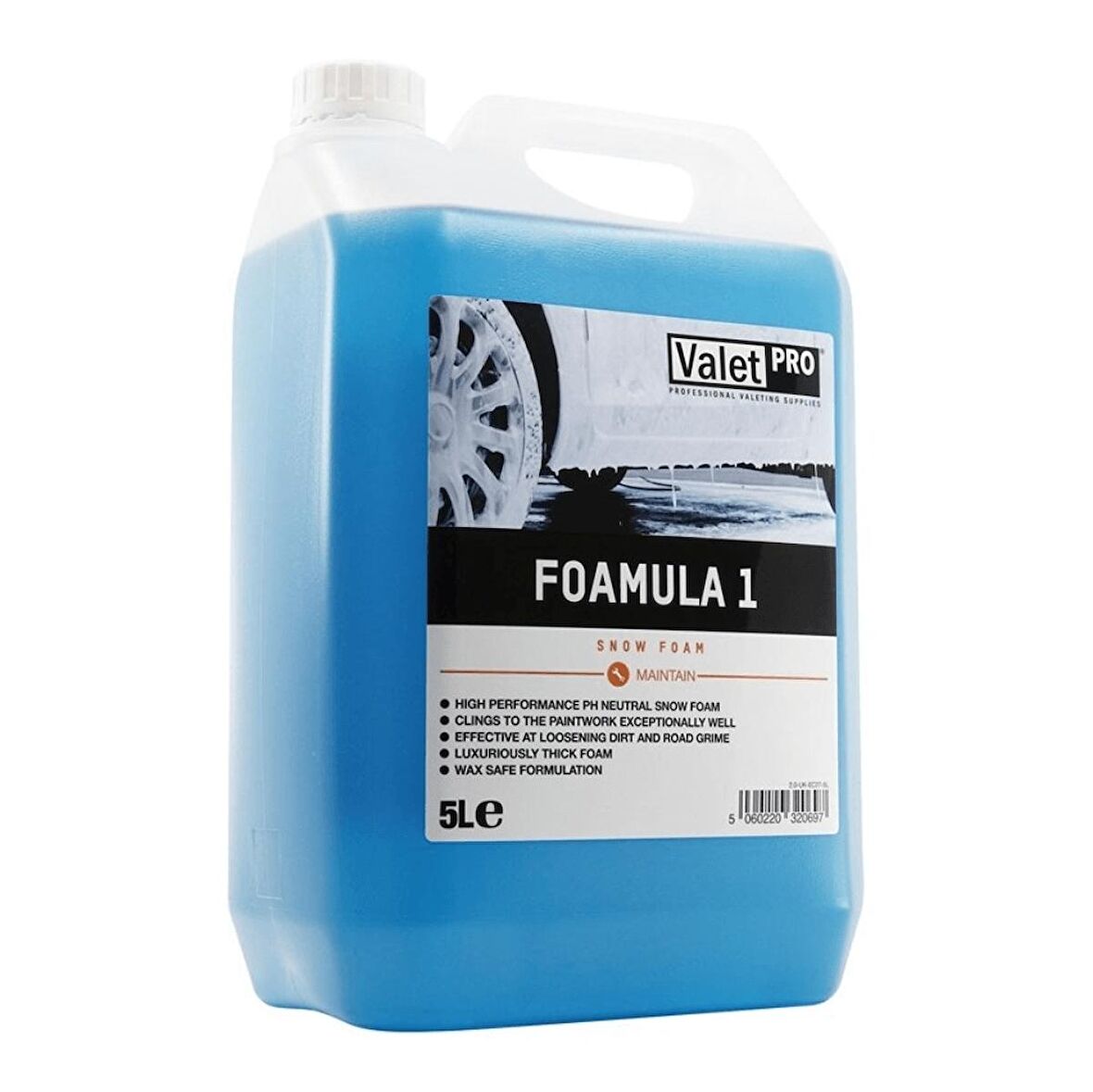 Valet Pro Foamula 1 Ph Nötr Yıkama Köpüğü 5lt.