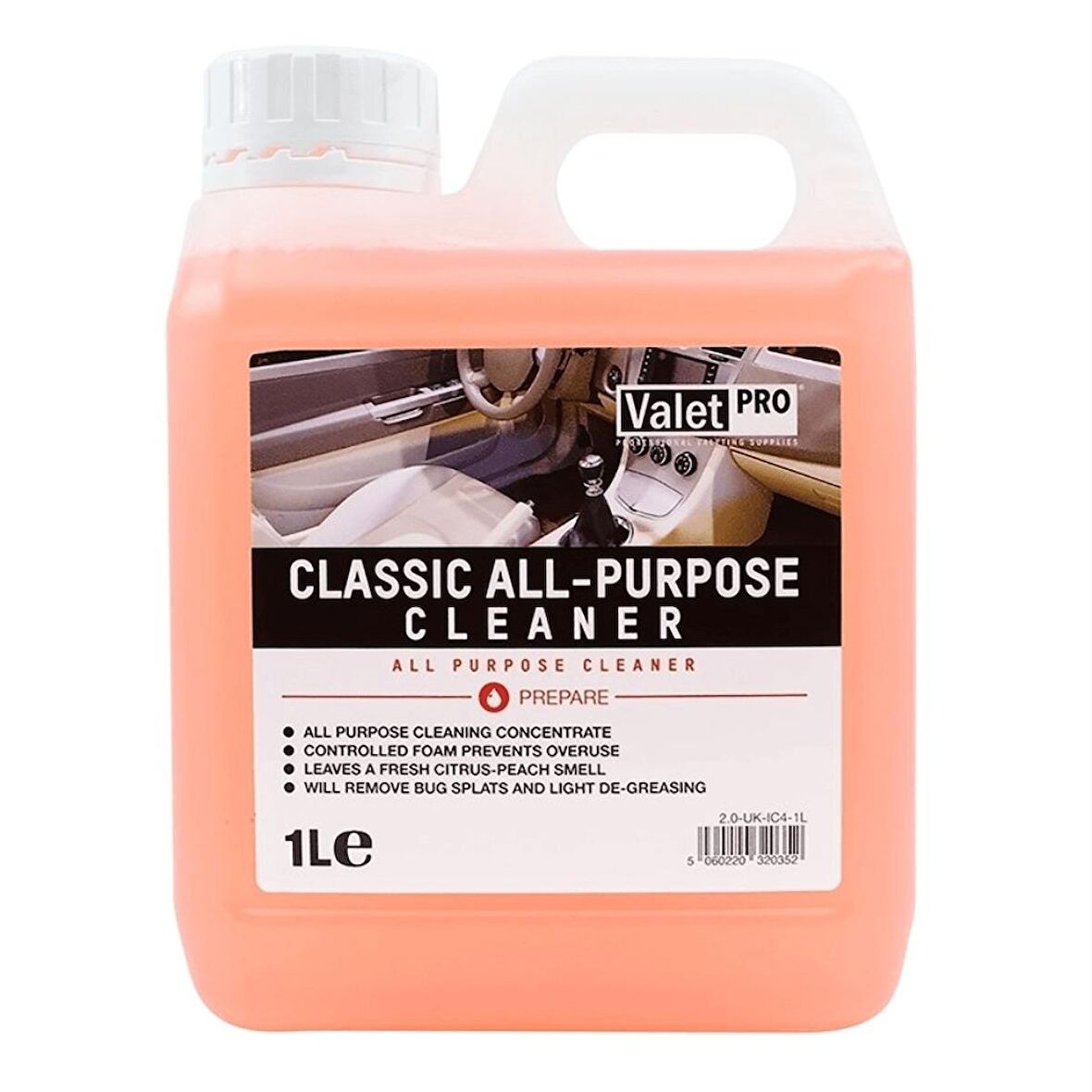 Valet Pro Genel Temizleyici Classic All Purpose Cleaner 1 lt.