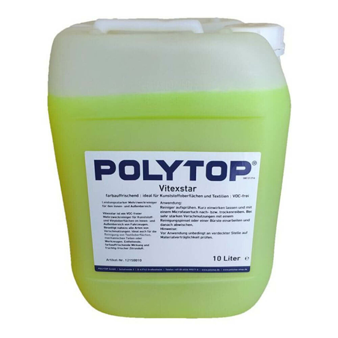 Polytop Vitexstar Genel Amaçlı Temizleyici 10 lt.