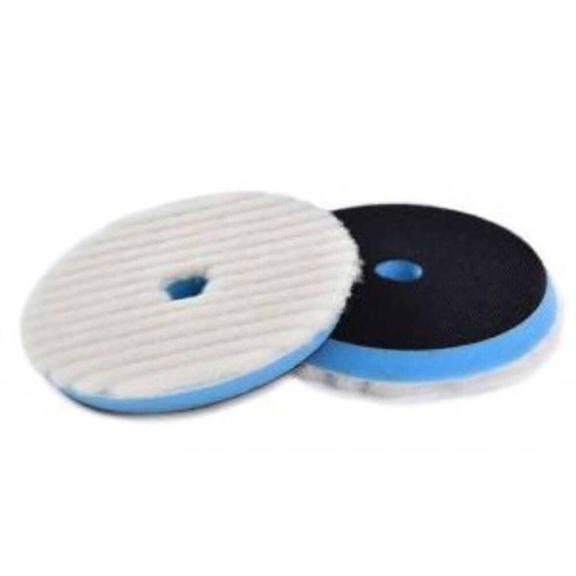Shine Mate Knitted Wool Pad Mavi Taban Yün Pasta Keçesi 125/140mm