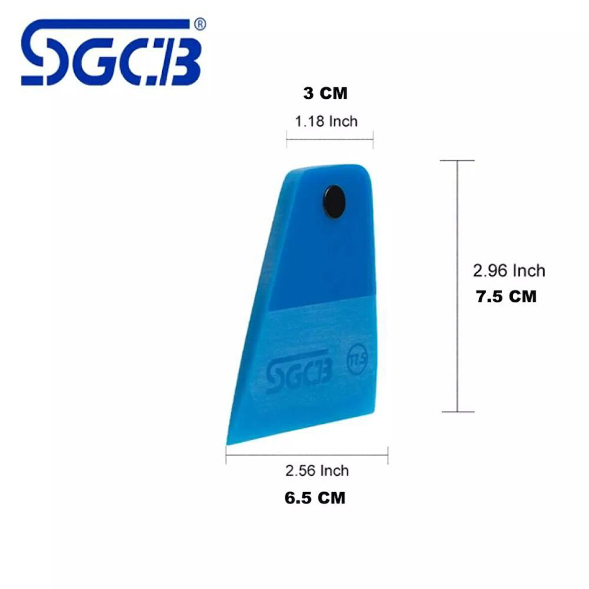 Sgcb PPF Sağ Açılı Trapez Mıknatıslı TPU Ragle 7,5 Cm
