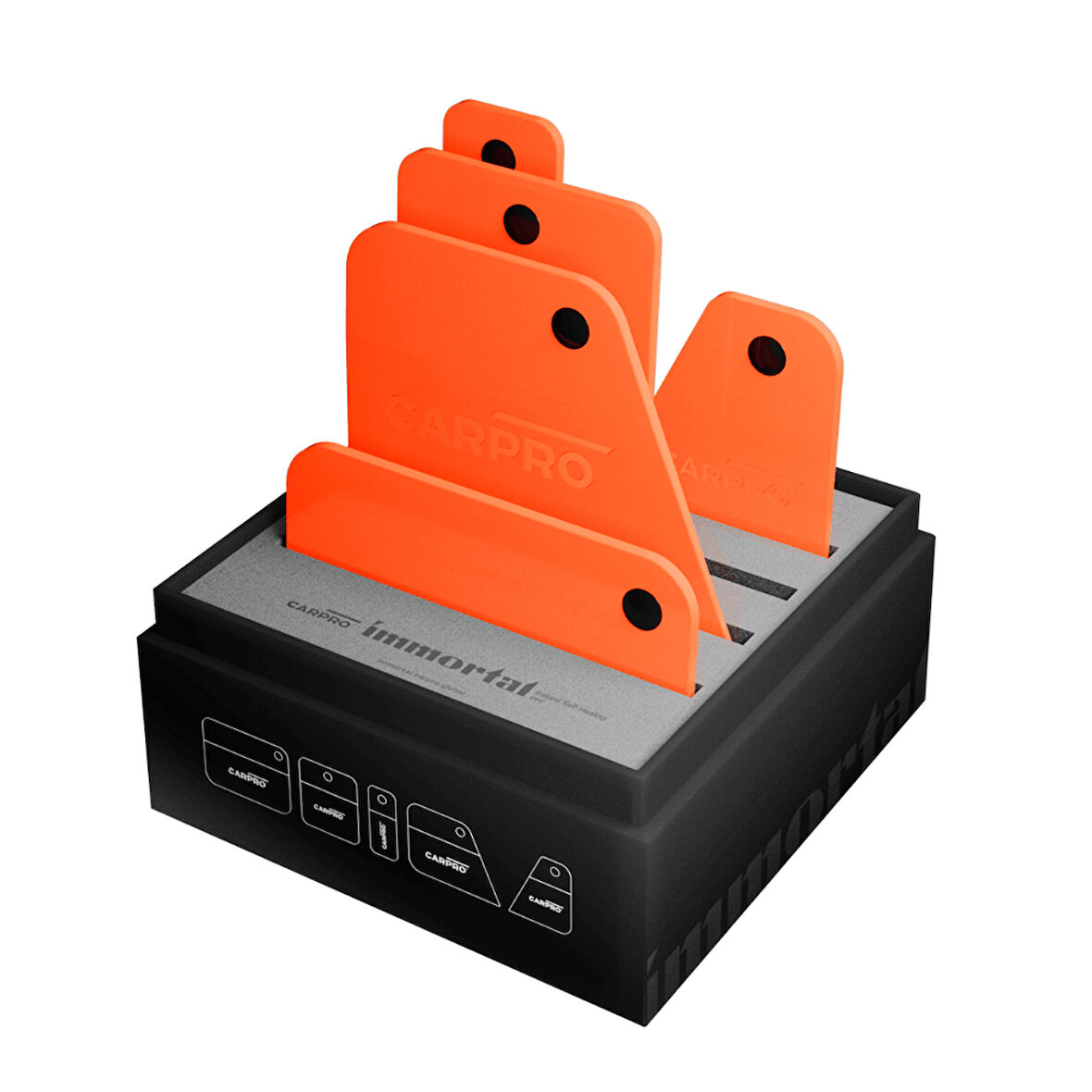 CARPRO Rubber Squeegee 5 Parça Mıknatıslı PPF Ragle Seti