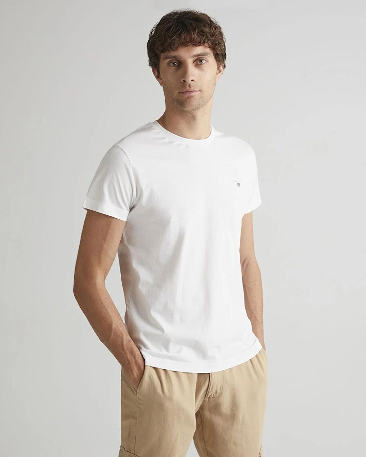 Gant Erkek Bisiklet Yaka Basic T-Shirt