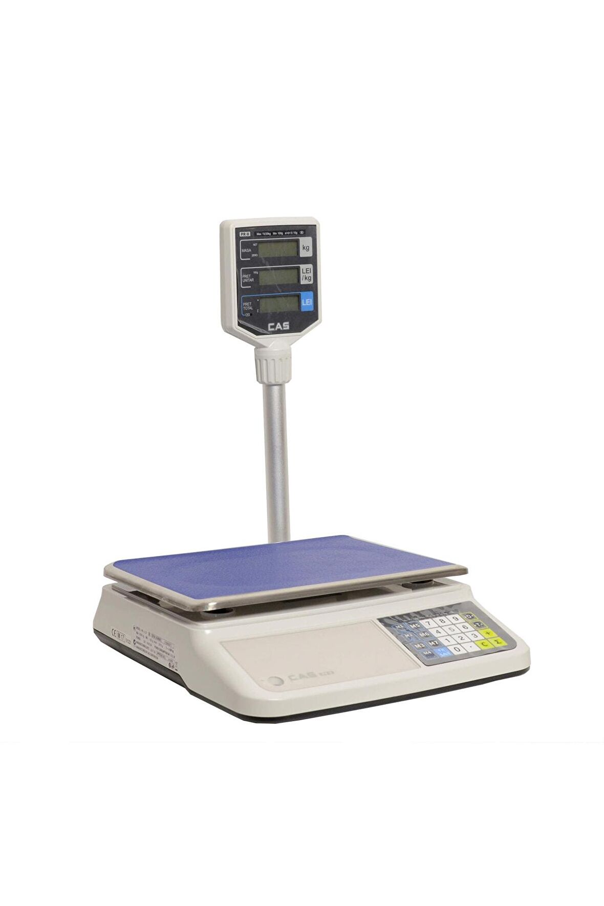 Pr-plus-lcd Boyunlu 15 Kg X 2 / 5 Gr Fiyat Hesaplamalı Terazi