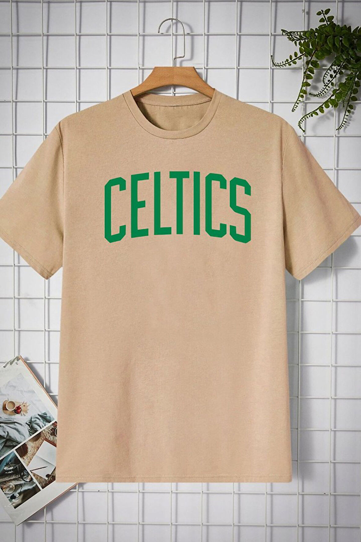 Uyguntarz Unisex Celtics Baskılı T-shirt