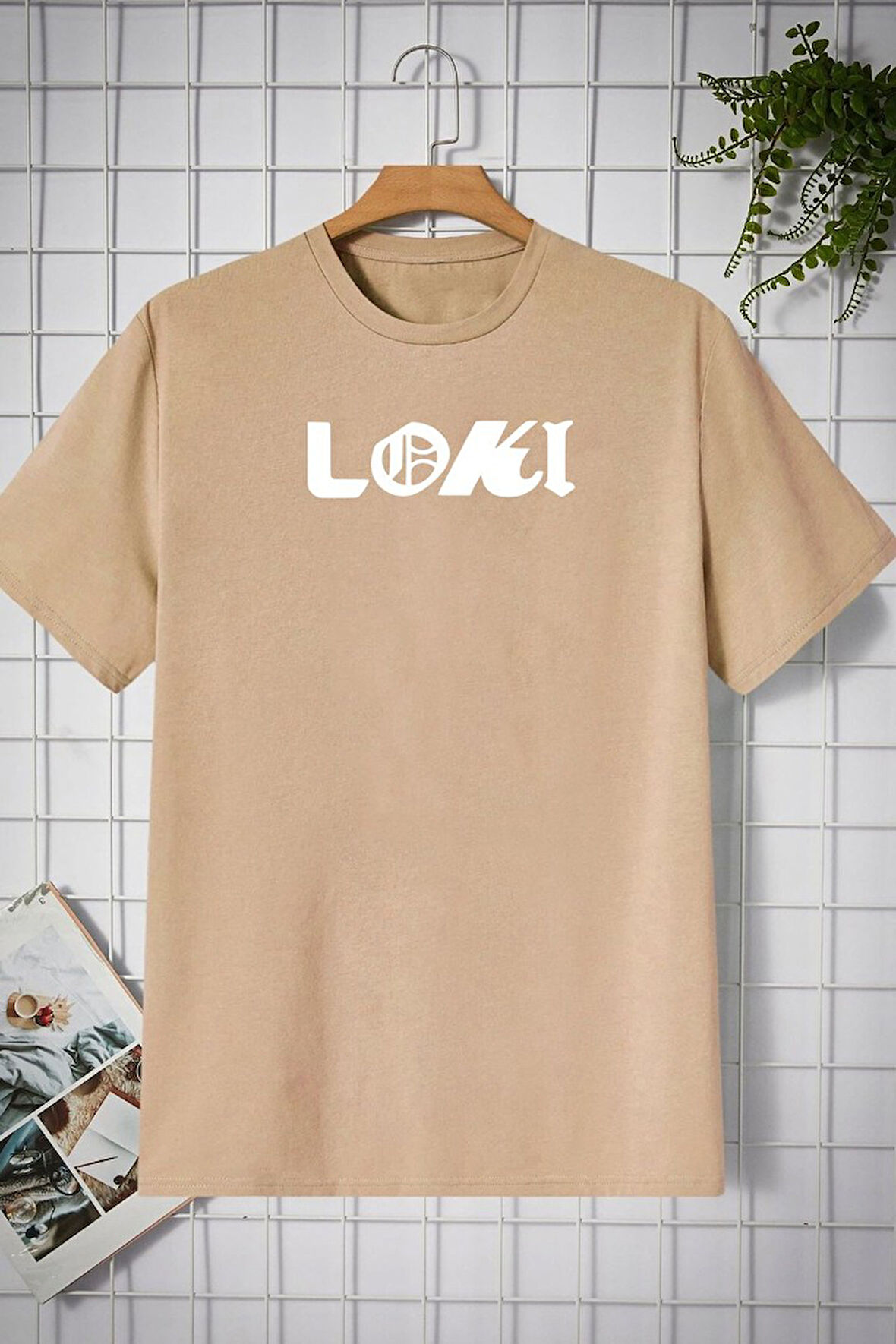 Uyguntarz Unisex Floki Baskılı T-shirt