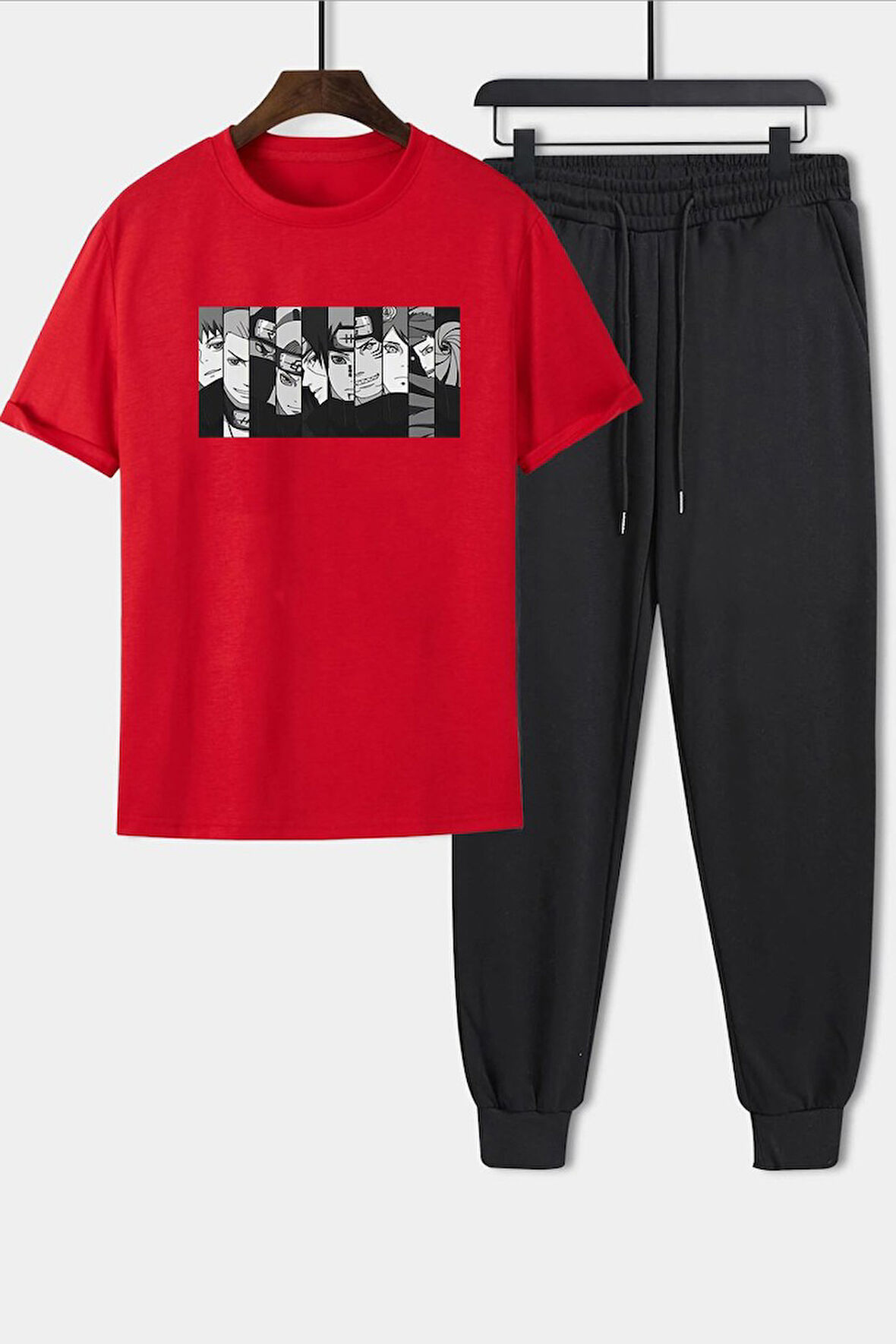 Uyguntarz Unisex Naruto Baskılı 2'li Eşofman Takımı
