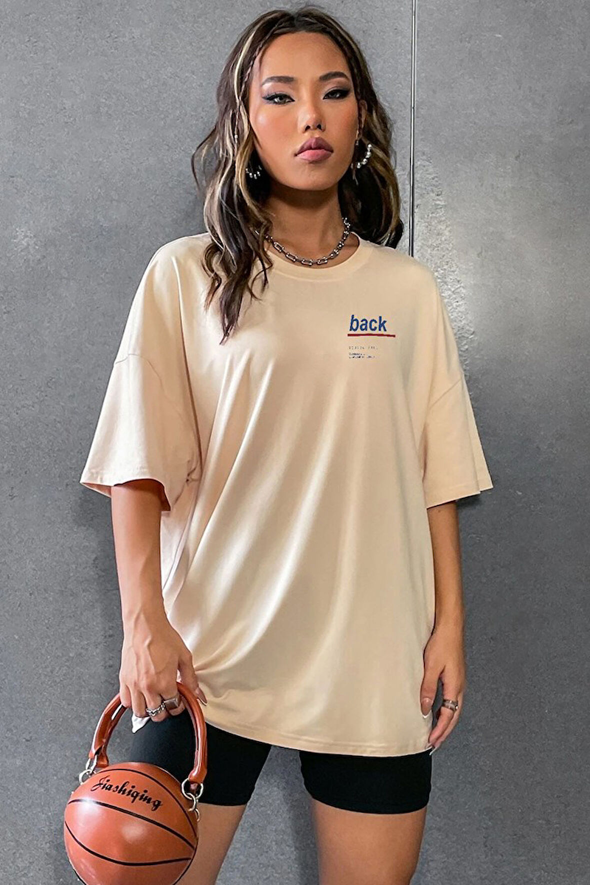 Uyguntarz Unisex Back Baskılı Tasarım Tshirt