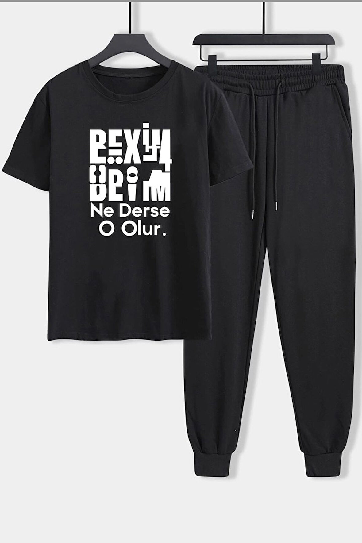 Uyguntarz Unisex Beyim Ne Derse O Olur 2'li Eşofman Takımı
