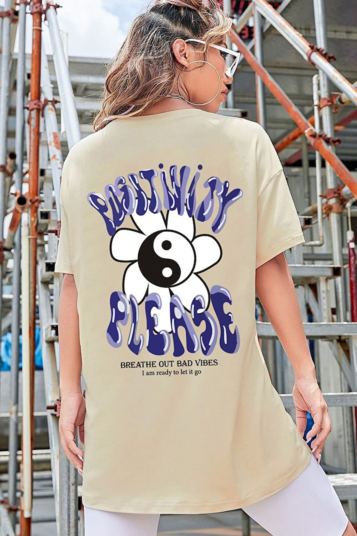 Uyguntarz Unisex Positivity Tasarım Tshirt