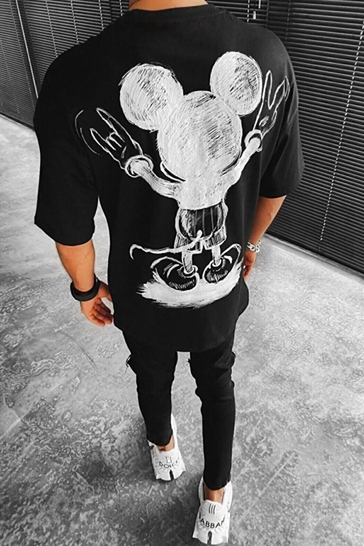 Sırt Baskılı Tasarım Tshirt