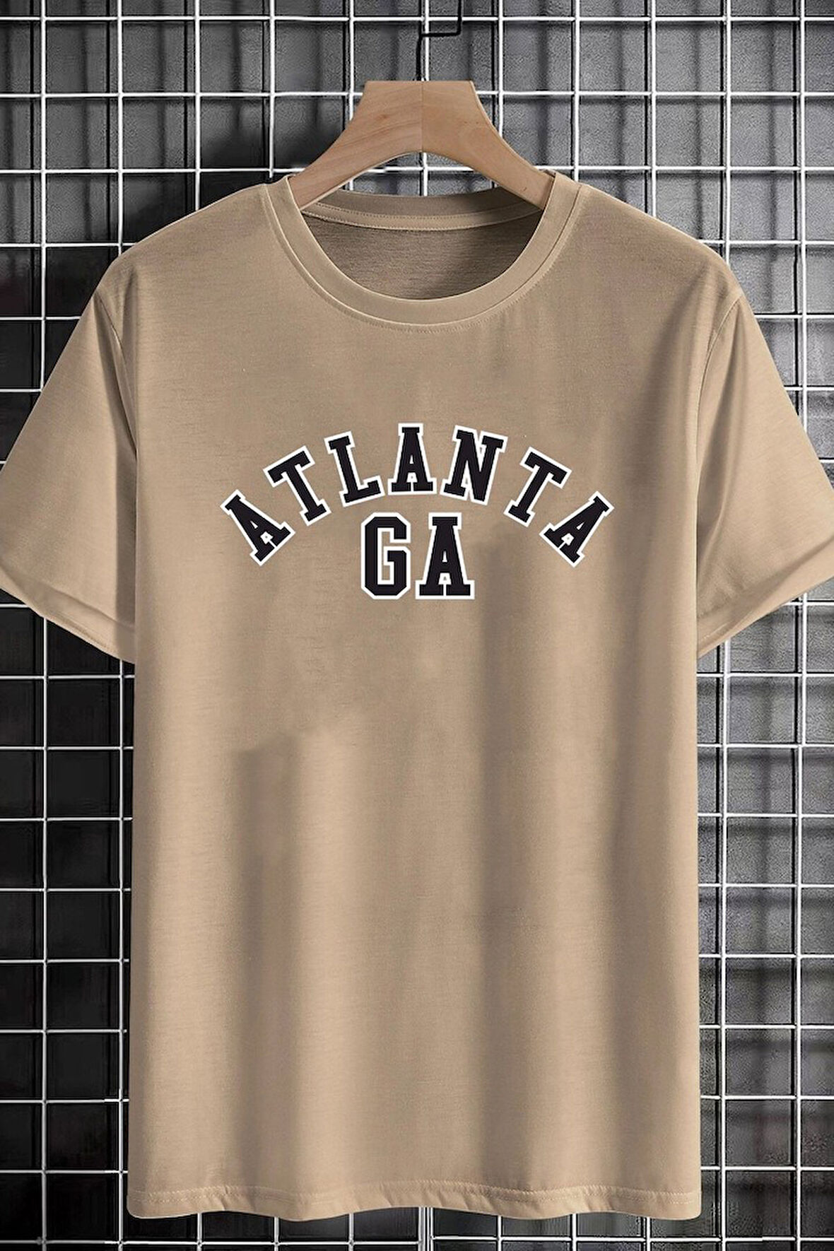 Uyguntarz Unisex Atlanta Baskılı T-shirt