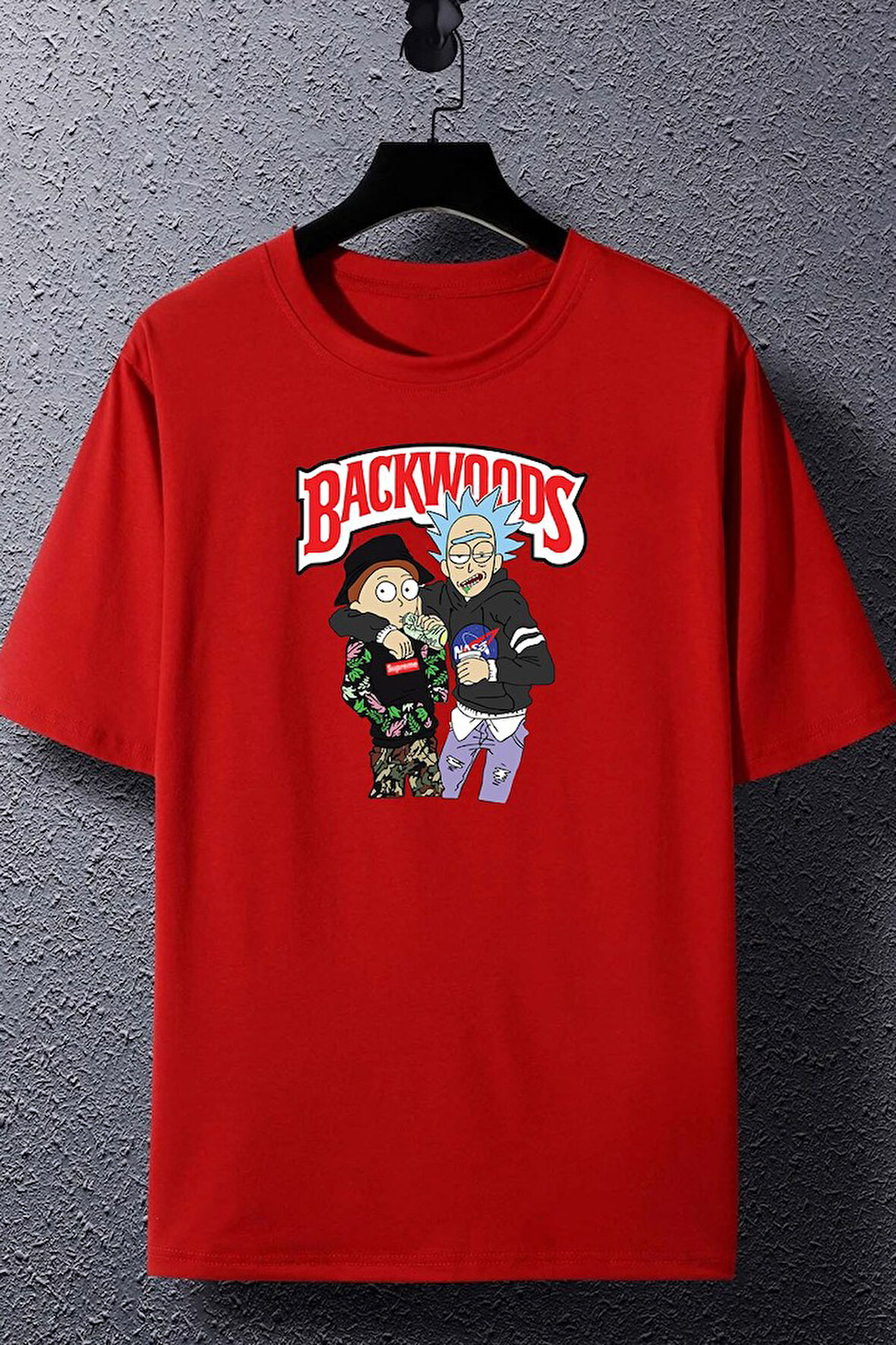 Uyguntarz Unisex Backwoods Baskılı T-shirt