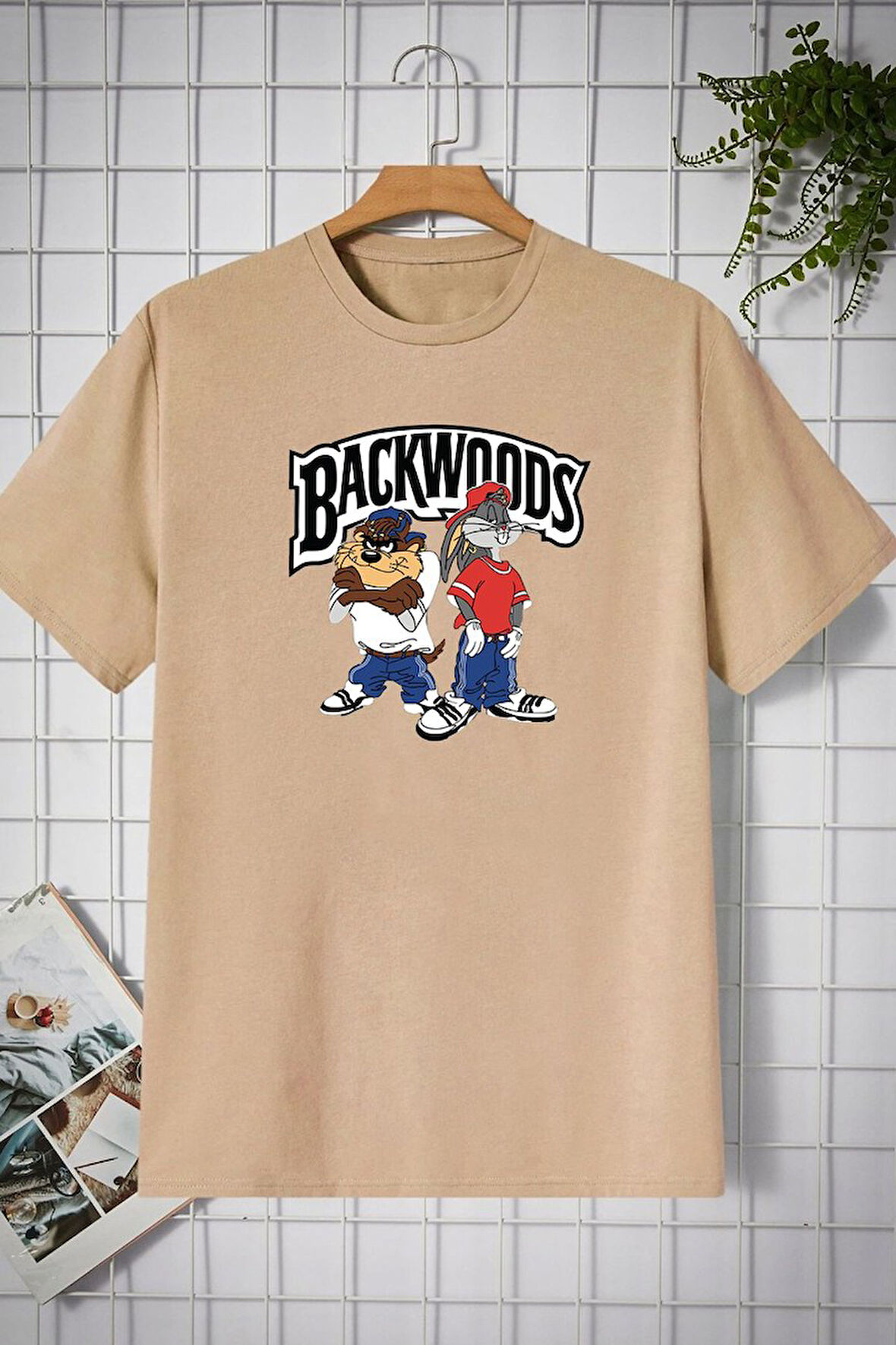 Uyguntarz Unisex Backwoods Baskılı T-shirt