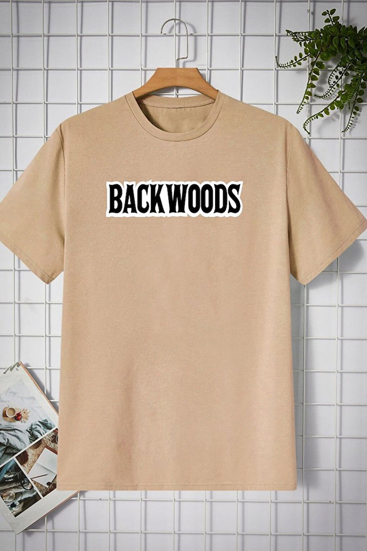 Uyguntarz Unisex Backwoods Baskılı T-shirt